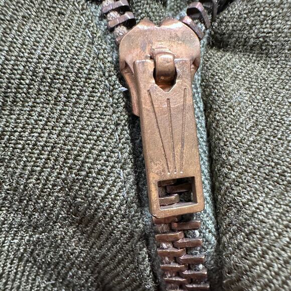 Vintage US Army M-1951 Wool Trousers Men’s Medium Green Military 1950s Pants - Picture 6 of 12